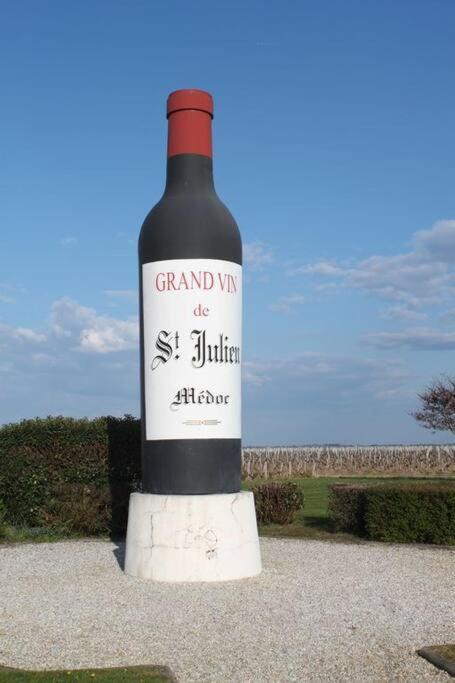 Maison Au Coeur Des Vignes Cussac-Fort-Medoc Bagian luar foto